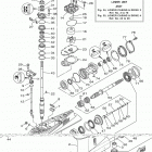 LF250UCA/LF250XCA 0116 Lower casing drive 3