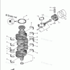 F90XB Crankshaft Piston