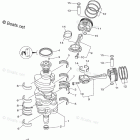 F250UCA Crankshaft Piston