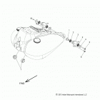 N19TCDAA - CHIEFTAIN DARK HORSE ALL OPTIONS Fuel system, fuel tank mounting - n19tcdaa all options (...