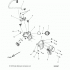 N19THAAA - SPRINGFIELD ALL OPTIONS Fuel system, fuel clam shell  /  throttle body - n19thaa...