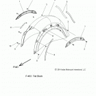 N18CCDAAAH/AABH/AACH/AAEH - CHIEF DARK HORSE Body, fender, rear - n18ccdaa all options (49indianfende...