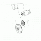 N18MTA00/MTB00 - SCOUT BOBBER ALL OPTIONS Engine, starter motor - n18mta00  /  mtb00 all options (...