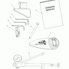 N18TCDAA - CHIEFTAIN DARK HORSE ALL OPTIONS Tools, tool kit - n18tcdaa all options (200225)