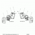 N18TCEAA - CHIEFTAIN ELITE ALL OPTIONS Electrical, switch controls, lh  /  rh - n18tceaa all op...