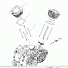 N15TCAAA/TRAAA - CHIEFTAIN/ROADMASTER ALL OPTIONS Engine, cylinder - n15tcaaa  /  traaa all options (49ind...