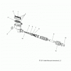 N15TCAAA/TRAAA - CHIEFTAIN/ROADMASTER ALL OPTIONS Brakes, rear, master cylinder - n15tcaaa  /  traaa all o...