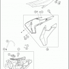 2018 FC 250 CHASSIS Tank, sea t , cover