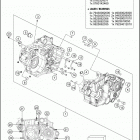 2018 FC 450 ENGINE Картер двигателя