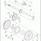 2017 1090 ADVENTURE R ENGINE Electric st arter