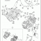 2017 1090 ADVENTURE R ENGINE Картер двигателя