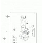 2017 125 SX ENGINE Additional parts