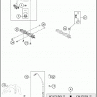 2017 300 XC-W SIX DAYS CHASSIS Instruments   /   lockset