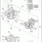 2017 FC 250 ENGINE Картер двигателя