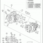2017 FC 450 ENGINE Картер двигателя