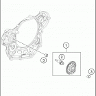 2017 FE 501 ENGINE Балансирный вал