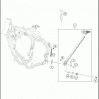 2017 TE 250 CHASSIS Side-   /   center stand