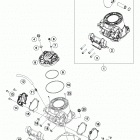 250 SX ENGINE Цилиндр,головка цилиндров