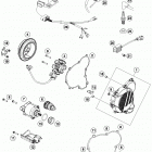 300 XC-W ENGINE Система зажигания