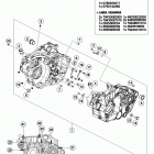 450 SX-F & XC-F ENGINE Картер двигателя