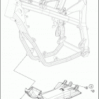 2016 250 FREERIDE CHASSIS Защита двигателя