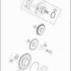 2016 250 XC-F ENGINE Electric st arter