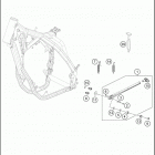 2016 350 XCF-W SIXDAYS CHASSIS Side   /   center st and
