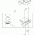 2016 450 XC-F ENGINE Цилиндры