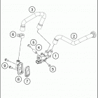 2016 690 DUKE ORANGE ENGINE Secondar y air system sas