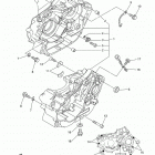 WR250R  (WR25RKC/WR25RK) Картер двигателя