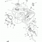 YZ125  (YZ125K2) ТОПЛИВНЫЙ БАК