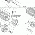 YZ250FX  (YZ250FXK) Сцепление