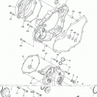 YZ250FX  (YZ250FXK) Крышка картера двигателя