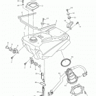 YZ250FX  (YZ250FXK) ТОПЛИВНЫЙ БАК