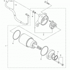 BOLT (XVS95CJCB/XVS95CJB) ПУСКОВОЙ ЭЛЕКТРОДВИГАТЕЛЬ