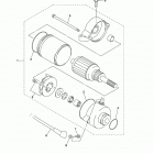 FJR1300ES (FJR13ESJCL/FJR13ESJL) ПУСКОВОЙ ЭЛЕКТРОДВИГАТЕЛЬ