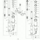 FJR1300P POLICE (FJR13PJW) Передняя вилка