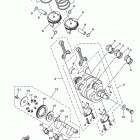 MT07 (MT07JCL/MT07JL/MT07JCW/MT07JW/MT07JCGY/MT07JGY) Коленчатый вал и Поршень