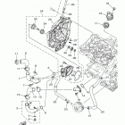 MT07 (MT07JCL/MT07JL/MT07JCW/MT07JW/MT07JCGY/MT07JGY) ВОДЯНОЙ НАСОС
