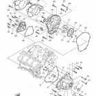 MT09  (MT09JCR/MT09JGY/MT09JB/MT09JCGY/MT09JR/MT09JCB) Крышка картера двигателя