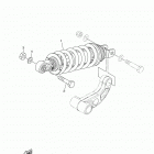 MT09  (MT09JCR/MT09JGY/MT09JB/MT09JCGY/MT09JR/MT09JCB) Задняя подвеска
