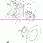MT09 (MT09JCR/MT09JGY/MT09JB/MT09JCGY/MT09JR/MT09JCB) Задний суппорт