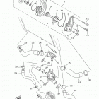 MT09 (MT09JCR/MT09JGY/MT09JB/MT09JCGY/MT09JR/MT09JCB) ВОДЯНОЙ НАСОС