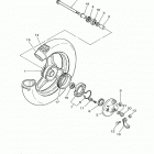 PW50  (PW50J2) Переднее колесо