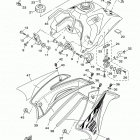 TTR125LE  (TTR125LEJ) ТОПЛИВНЫЙ БАК