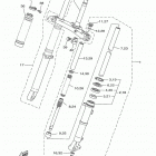 TW200  (TW200J1/TW200J1C) Передняя вилка