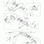V-MAX (VMX17JCGY/VMX17JGY) Поворотники