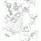 V-MAX (VMX17JCGY/VMX17JGY) ТОПЛИВНЫЙ БАК