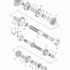 V-MAX (VMX17JCGY/VMX17JGY) ТРАНСМИССИЯ