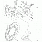 WR250F  (WR250FJ) Передний суппорт